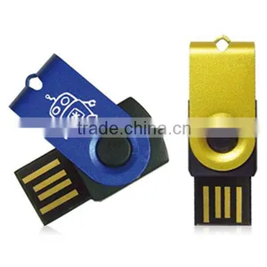 Mini Swivel Usb Flash Drive With Waterproof Grade A Chip thumbnail-4