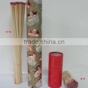 BBQ Fireplace Match in Colourful Tube thumbnail-1