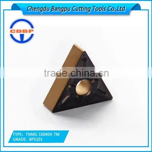 Carbide Turning Insert TNMG160404-TM BPS101 for Steel Finshing thumbnail-5