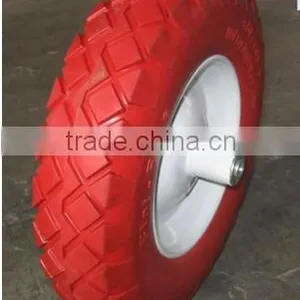 3.50-6 Wheelbarrow PU Foam Wheels thumbnail-2