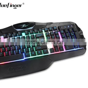 Shenzhen Factory New Design Raised USB Wired Computer Keyboard thumbnail-5