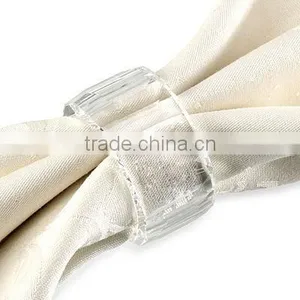 Crystal Napkin Ring Holders for Tableware thumbnail-1