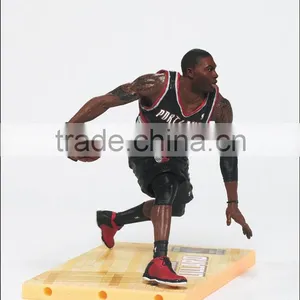 PVC 1:6 NBA Stars Action Figure Plastic 1:6 NBA Stars OEM 1:6 Articulated Figurine thumbnail-2