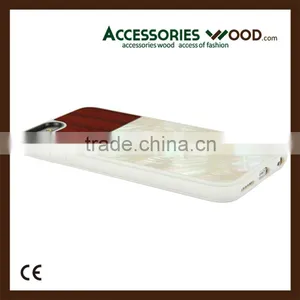 Natural Shell Wooden Mobile Phone Cover for Iphone thumbnail-4