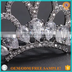 2016 Latest Fashion Freshwater Pearl Crown Jewelry Hair Accessories thumbnail-5