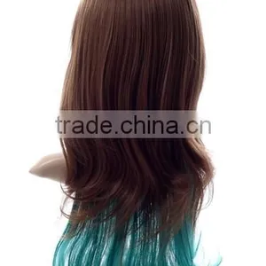 Factory Price Cheap Full Lace Wig Synthetic Long Wig Display Mannequin Head Wig thumbnail-2