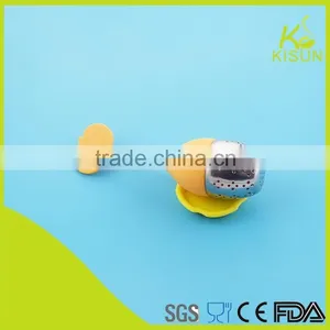 Kind of Shape Silicone and Stainless Steel Cute Pattern Tea Strainer thumbnail-3