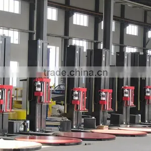 Standard Model Wooden Pallet Stretch Wrapping Machine for Sale thumbnail-2