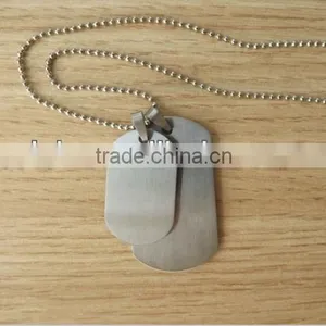 Non-Corrosive Titanium Dog Tag Engraved,titanium Stamping thumbnail-1