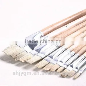 White Box &Packing Wooden Handle Bristle Artist Brush/oil Painting Brush. thumbnail-1