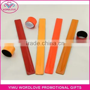Fashion Custom Reflective Slap Wrap Bracelets/ Slap Bands/ Slap Wristbands thumbnail-3