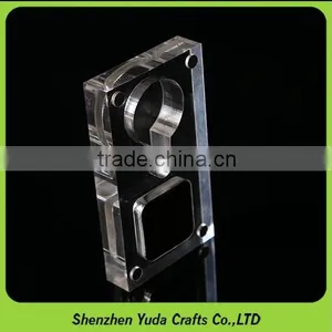 Engraved Plexiglass Display Case CNC Fabrication Engraver Custom Acrylic RPi Case thumbnail-3