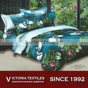 Fall in Love Romantic 100 Cotton Bed Doona Duvet Comforter Cover Sheet Set Animal Print thumbnail-1