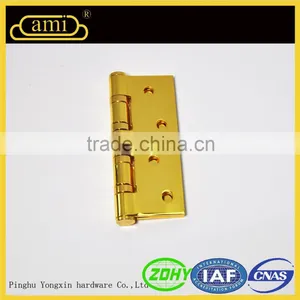 Types of Window Bright Brass Gold Ball Bearing Hinge thumbnail-2