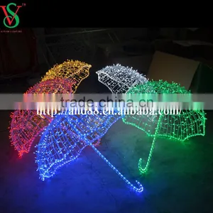 Christmas 3D LED Light Umbrella thumbnail-6