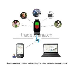 MINI Gps Gsm Gprs Tracker LK106 Waterproof Realtime Tracking Child Pets SOS Alarm Smart Tracker thumbnail-3