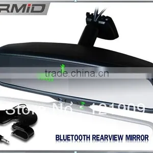 Rear View Mirror With Bluetooth-Enabled Car MP3 and SIRI Speaker thumbnail-3