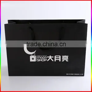Custom Black Printing Paper Clothing Bag thumbnail-2