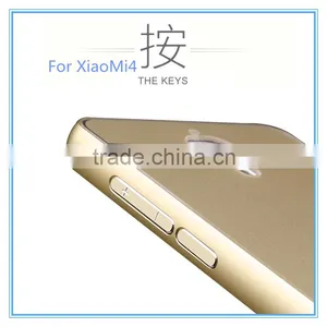 Wholesale PC Case With Metal Frame Mobile Phone Case for Xiaomi 4 thumbnail-5