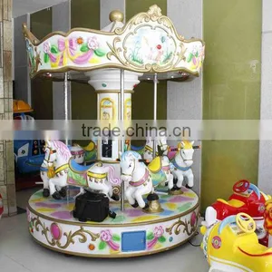Coin Coperated Kids Ride on Horse Ride Simulator Amusement Electric Horses Ride thumbnail-3