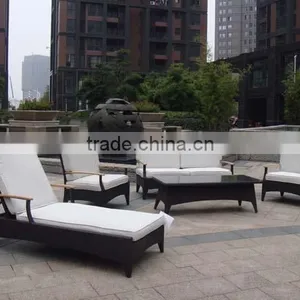 Amazing Garden Rattan Sofa Lounge Chair Set For Sale thumbnail-2