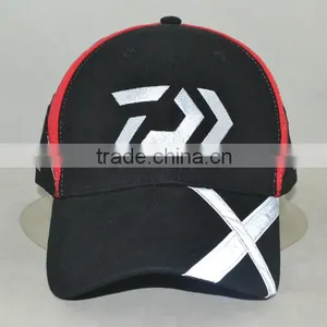 Professional Custom 6 Panel / / Embroidered Logo / 100% Cotton/black Baseball Cap thumbnail-1