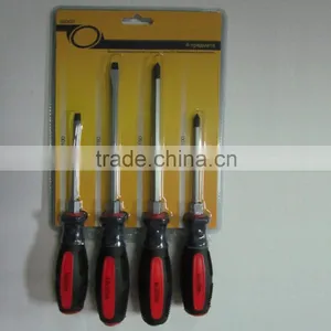 PP+TPR Double Color Plastic Handle, Phillip, Slotted Screwdriver thumbnail-5