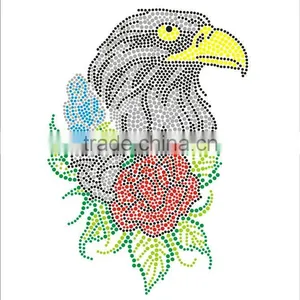 Hot Fix Rhinestone Eagle Motif thumbnail-1