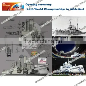 2013 World Championships in Athletics Inflatable Warship thumbnail-2