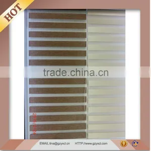 Double Sheet Semi-Opaque Horizontal Zebra Roller Blind thumbnail-4