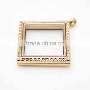 High Quality Square Lockets for Women thumbnail-3
