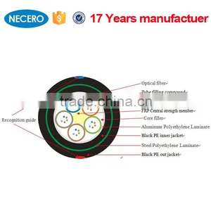 Free Samples Low Attenuation Gyfta53 Duct Fiber Optic Cable thumbnail-1