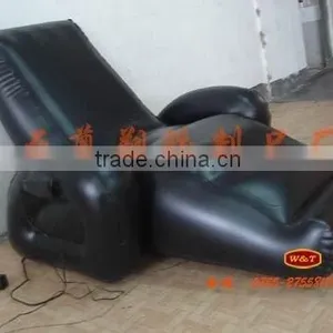 Inflatable Massage Chair Inflatable Chair PVC Massage Chair thumbnail-1