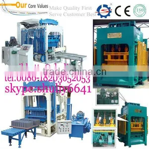 High-Tech ! QT6-15 Cement Block Machine/cement Block Making Machine Price thumbnail-1