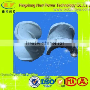 Ceramic Berl Saddle Ring-Ceramic Tower Packing thumbnail-1