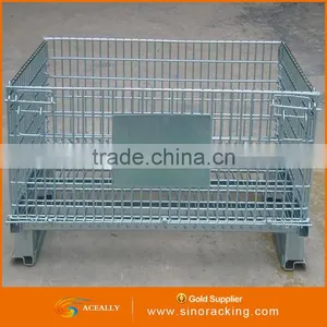 Pallet Logistic Collapsible Welded Wire Container thumbnail-4