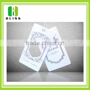 Special String Double Fancy Clothing Paper Hang Tags Wear for Garment thumbnail-2