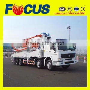 Stable Perpormance 37m 39m Work Range Truck-Mounted Concrete Pump Concrete Boom Pump thumbnail-4