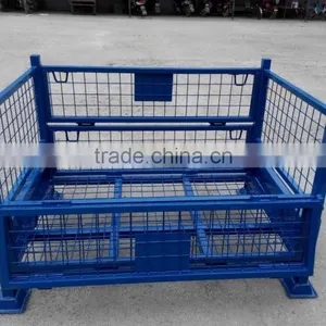 Foldable and Stackable Metal Pallet Tire Rack thumbnail-5