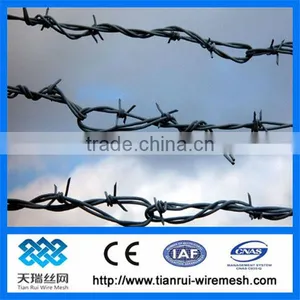 Barbed Wire/High Quality Galvanized Barbed Wire/PVC Coated Barbed Wire ( Factory Sale !) thumbnail-1
