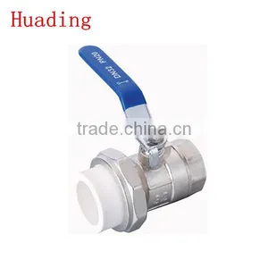 Ppr Fitting , Female Ball Valve With Union Copper Core & Body thumbnail-1
