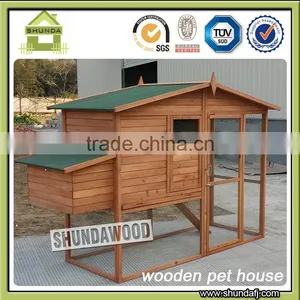 SDC014XL Wood Waterproof Broiler Chicken Coop thumbnail-1