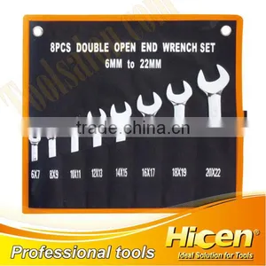 8pcs Double Open End Spanner Set thumbnail-1