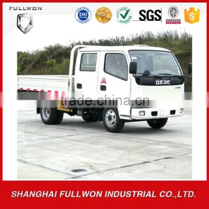Hot Sale-Dongfeng 4X2 Double Cab Cargo Truck Left Hand Drive thumbnail-1