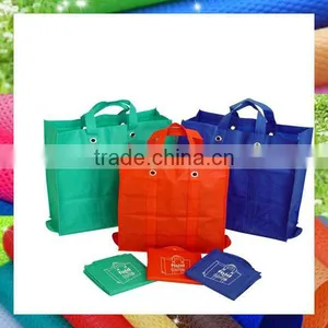 2016 Fashion Colorful pp Nonwoven Foldable Bags for Shopping and Promotiom thumbnail-2