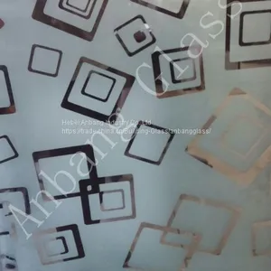 Ultra Clear Glass, Frosted Acid Etched Glass, Backpainted Decoreative Art Glass thumbnail-5