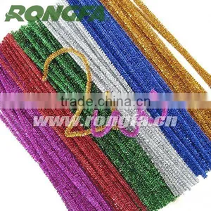 Factory Supply Colorful Glitter Pipe Cleaner thumbnail-2