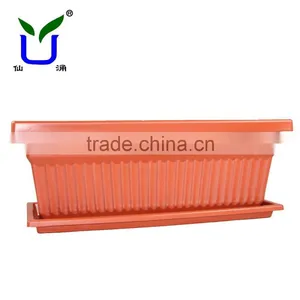Rectangular Plastic Planter Box Garden Pot thumbnail-1
