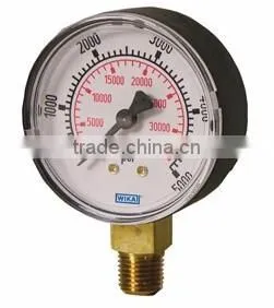 Bourdon Tube Pressure Gauge Type 111.10R Refrigeration Gauge Standard Series thumbnail-1