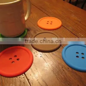 Silicone Fastener Coaster,fastener Cup Coaster for Home thumbnail-5